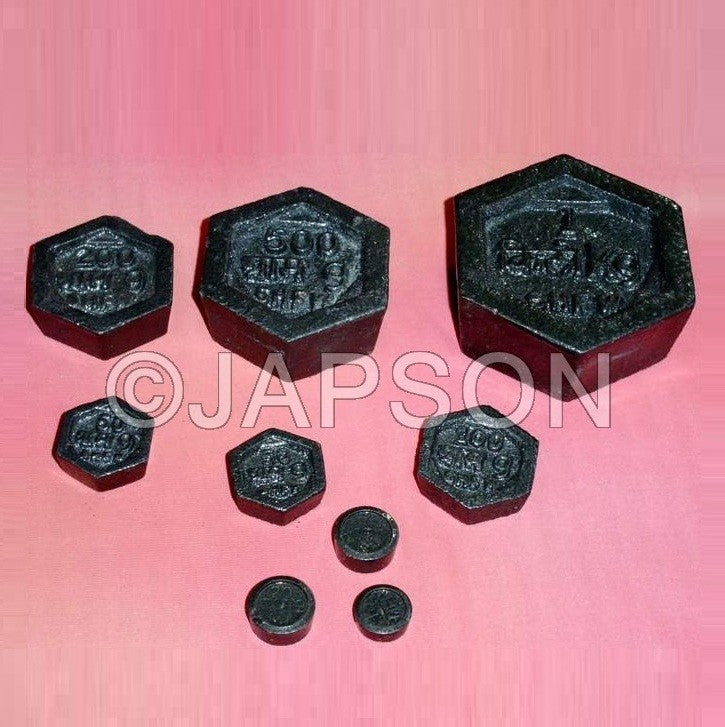 Masses (Weights), Hexagonal, Cast Iron Masses (Weights), Hexagonal, Cast Iron